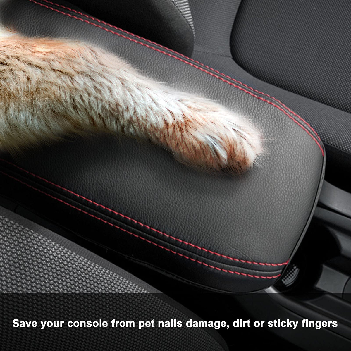 SXCY armrest cover repels spilled drink easily for quick wipe-clean