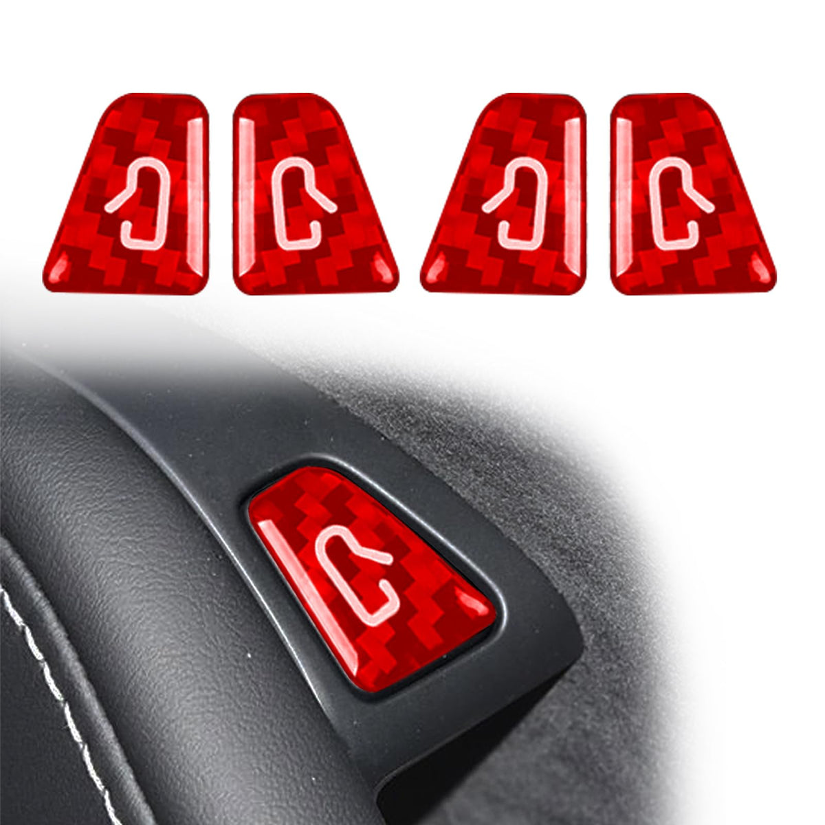 SXunacou front panel view showing red carbon accent and improved switch visibility
