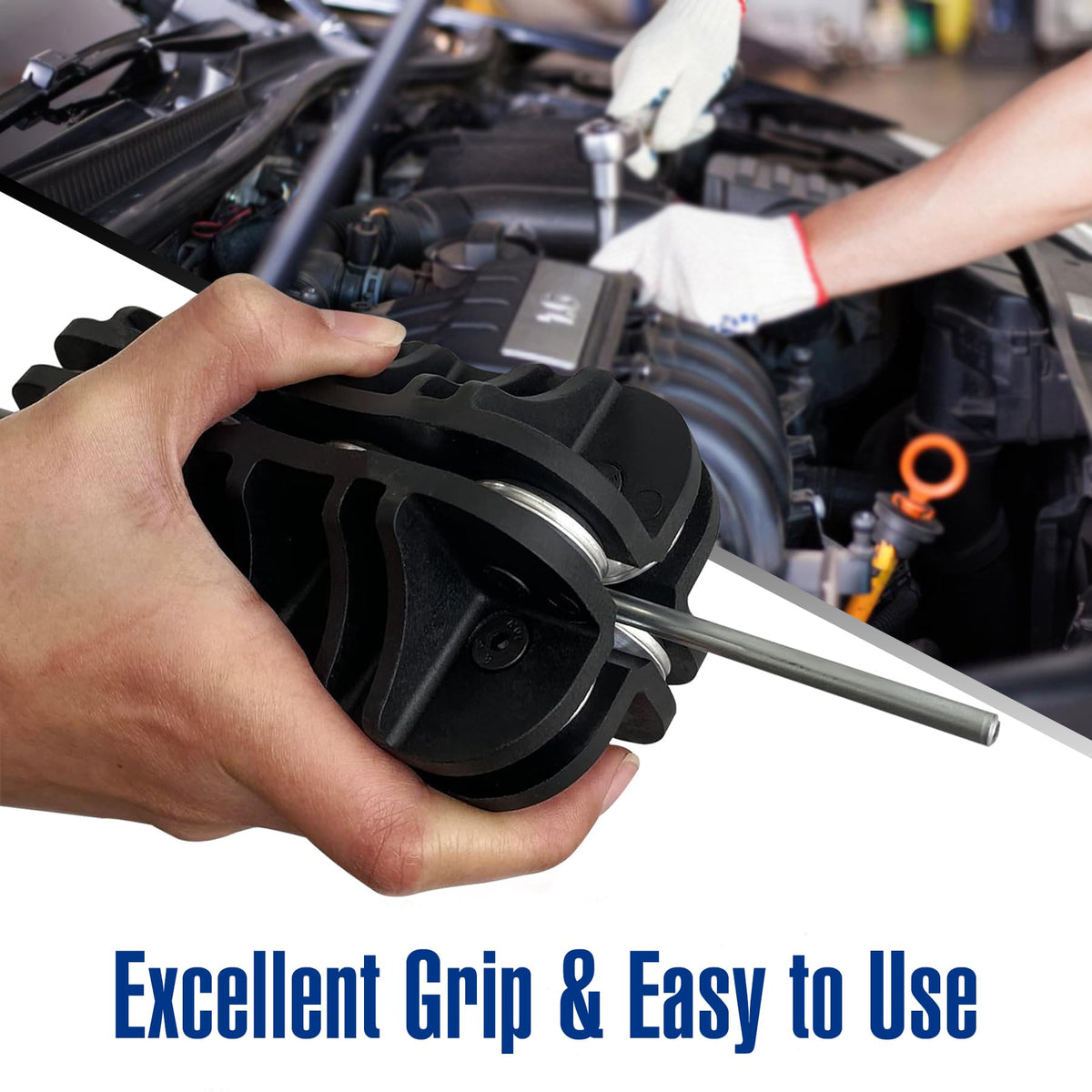 SY-PARTS close-up of textured grip improving hand traction and reducing slippage