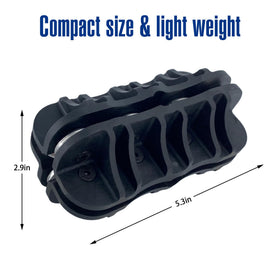 SY-PARTS tool beside ruler showing 3/16-inch size compatibility and scale advantage