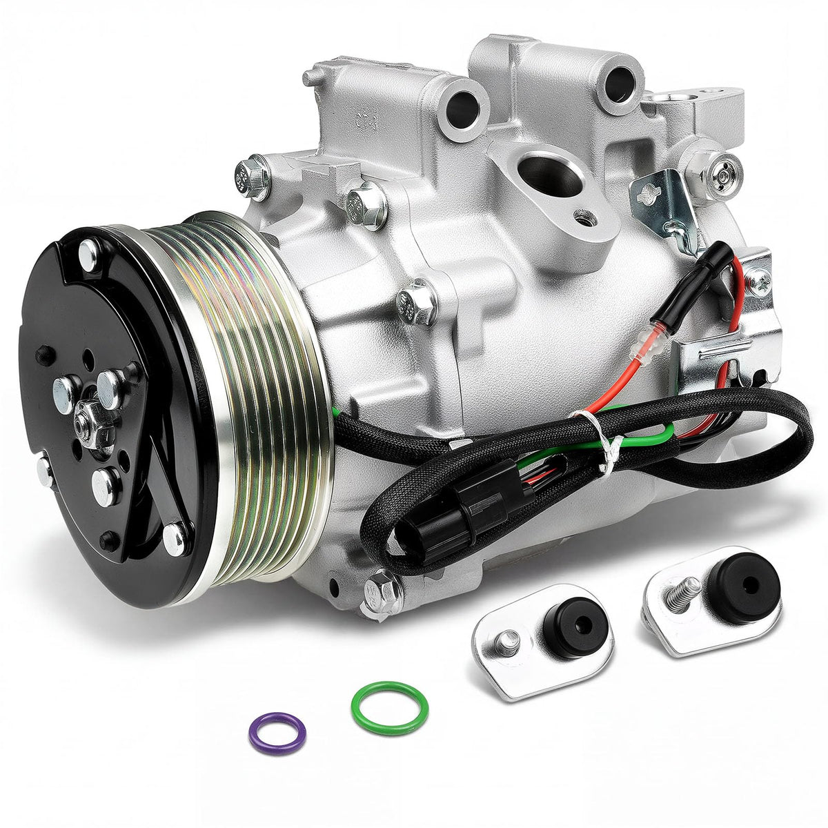 sydasant front view complete compressor showing robust OEM-style construction and fit