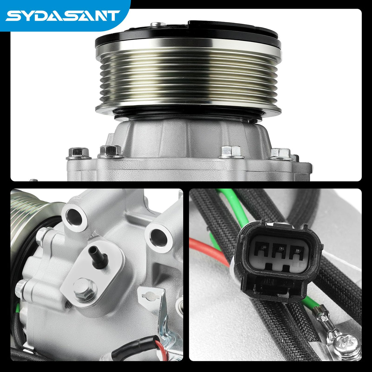 sydasant installed in honda civic engine bay demonstrating real-world fit and clearance