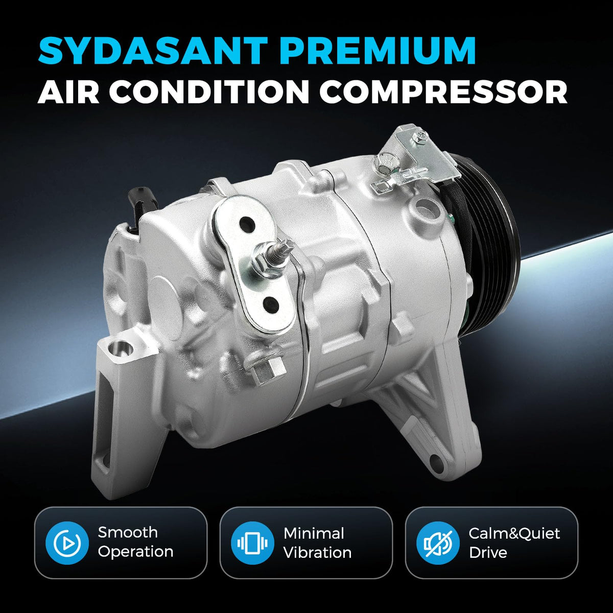 SYDASANT packaging and accessories photo showing protected shipment and included parts