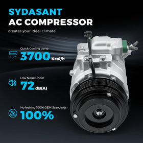 Sydasant label with OEM numbers to confirm compatibility before purchase