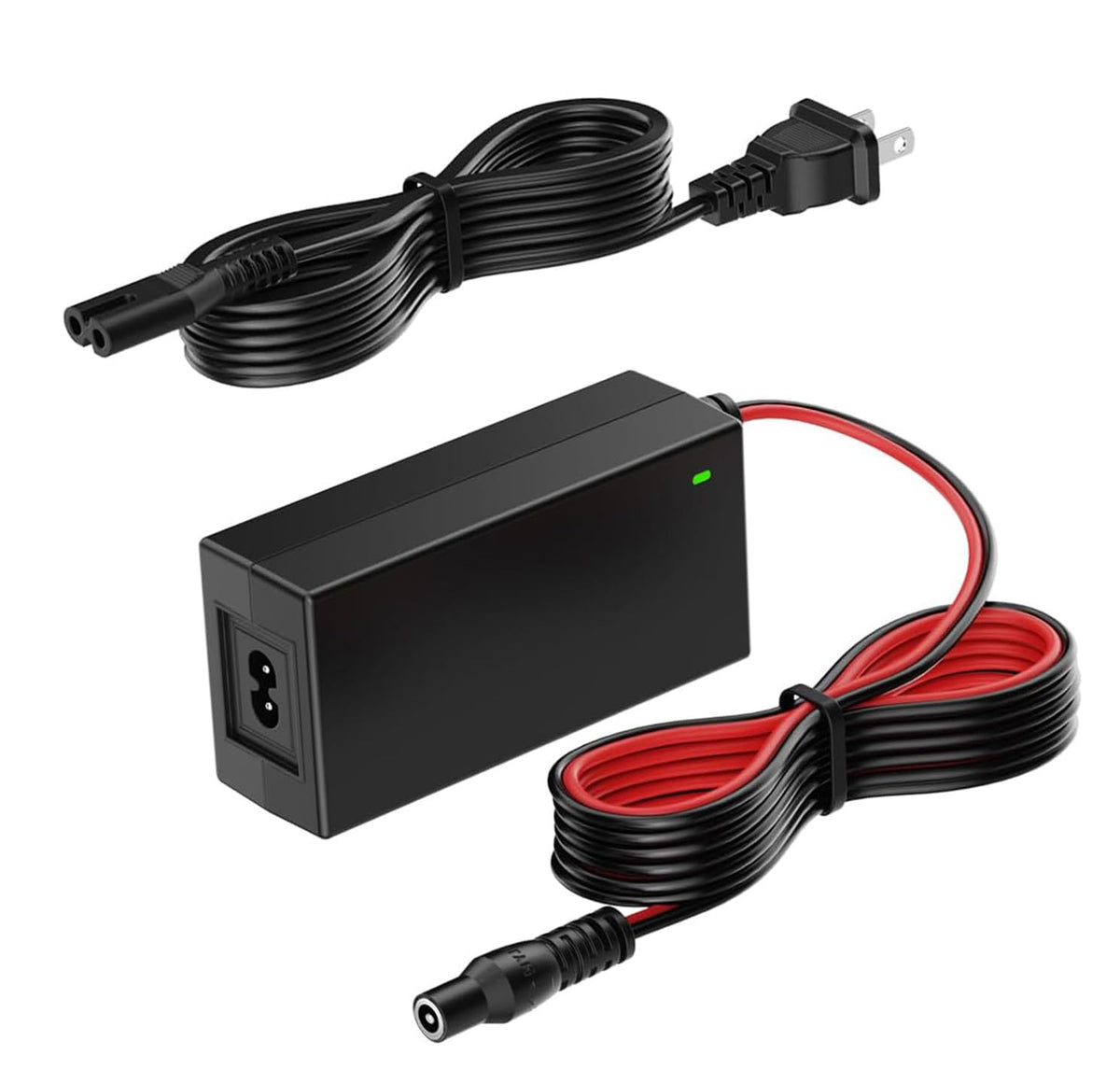 SYFLYH front view adapter showing ports and label for safe charging