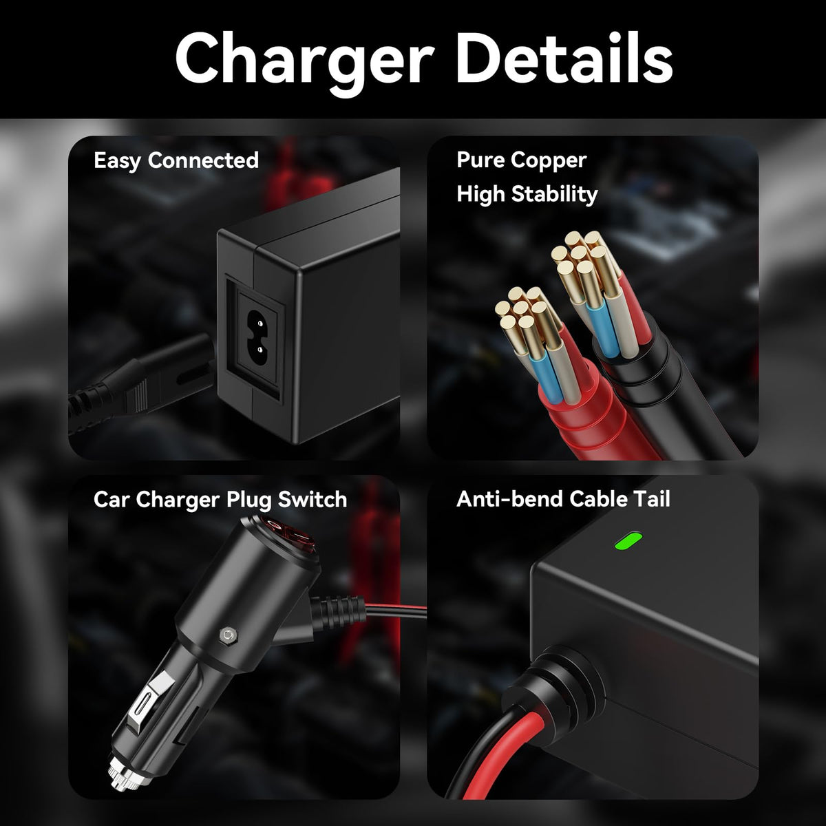 SYFLYH pure copper core cross-section highlighting durable power delivery