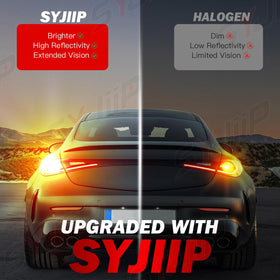 SYJIIP 3157 LED installed in Dodge Ram front turn signal improving visibility