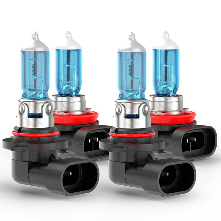 SYJIIP front packaging showing complete Silverado headlight kit and quick fit benefits