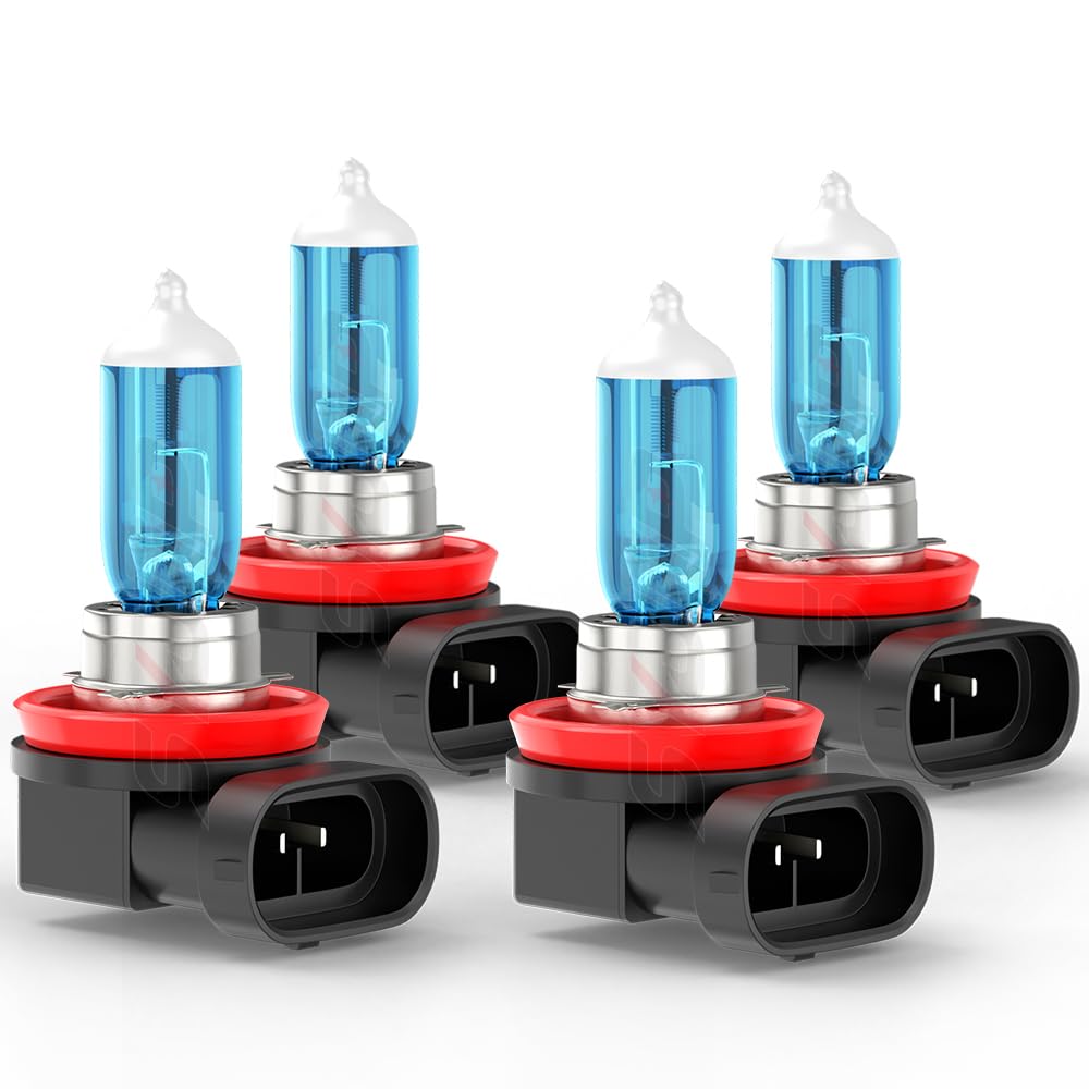 SYJIIP front packaging showing four H11 bulbs and benefits