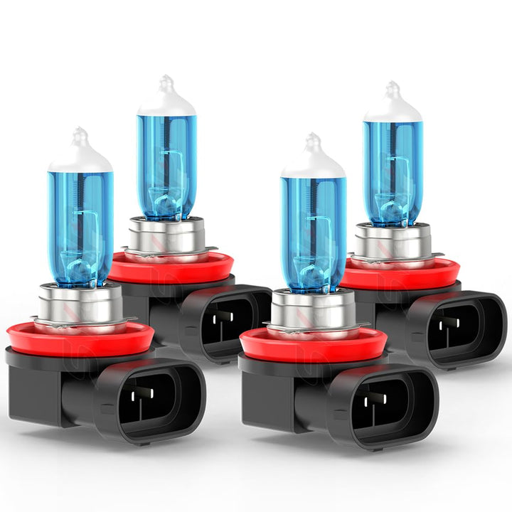 SYJIIP front packaging showing four H11 bulbs and benefits