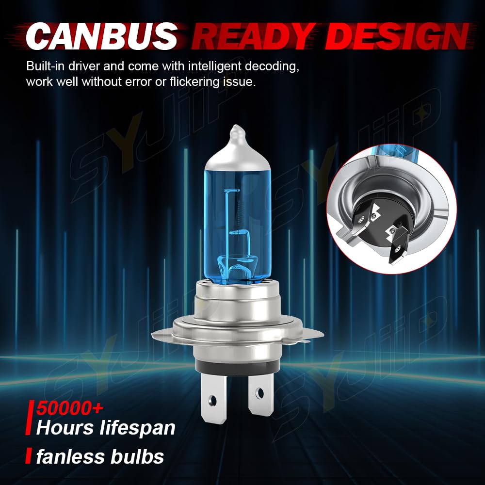 SYJIIP bulb installed in Ford Fusion headlamp, improves beam clarity immediately