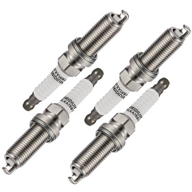 SYKRSS 3444 front packaging showing four iridium spark plugs and model fitment benefits