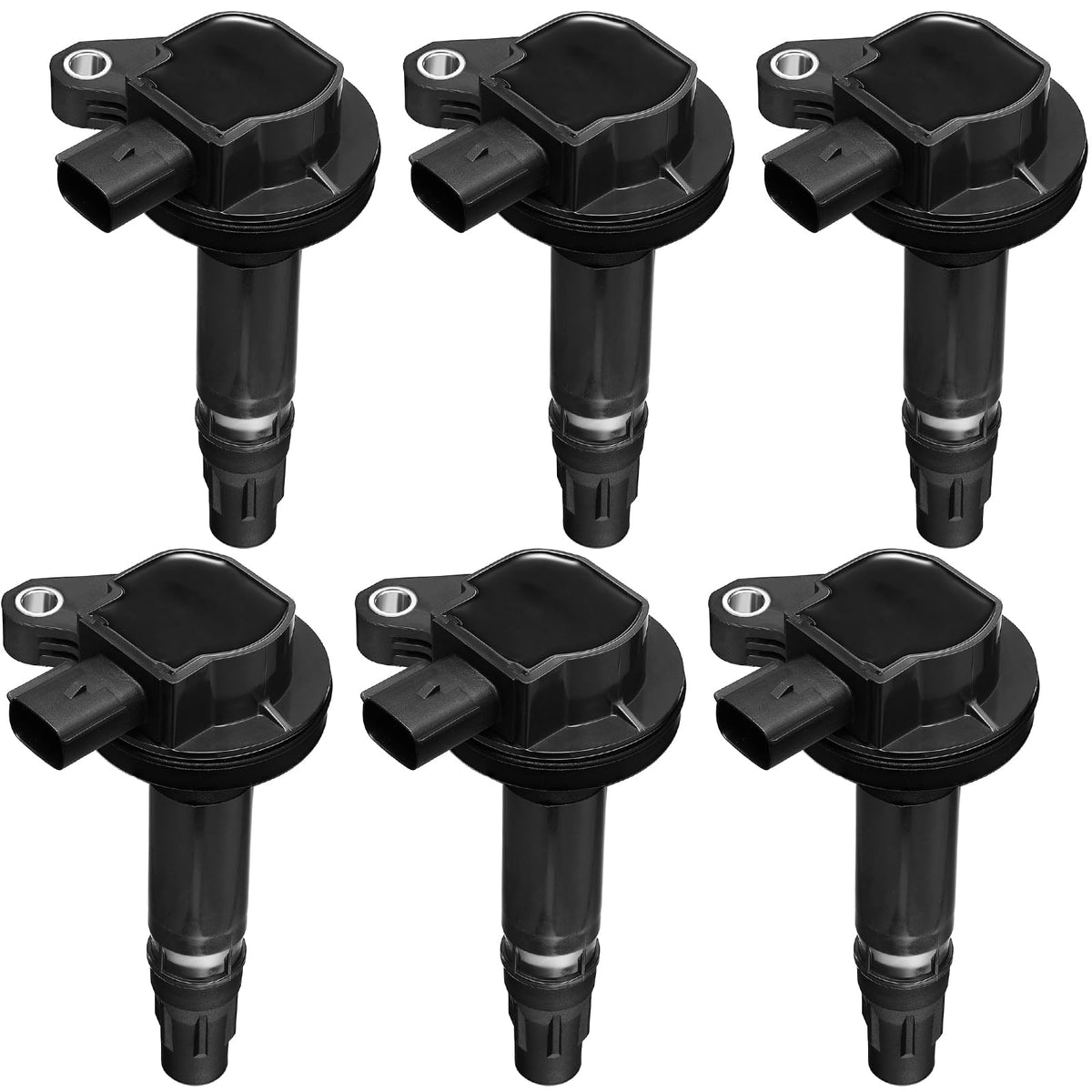SYKRSS front view of 6-pack ignition coils showing complete kit and fitment benefits