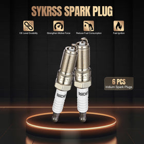 SYKRSS spark plug installed in engine bay illustrating proper fit and quicker troubleshooting