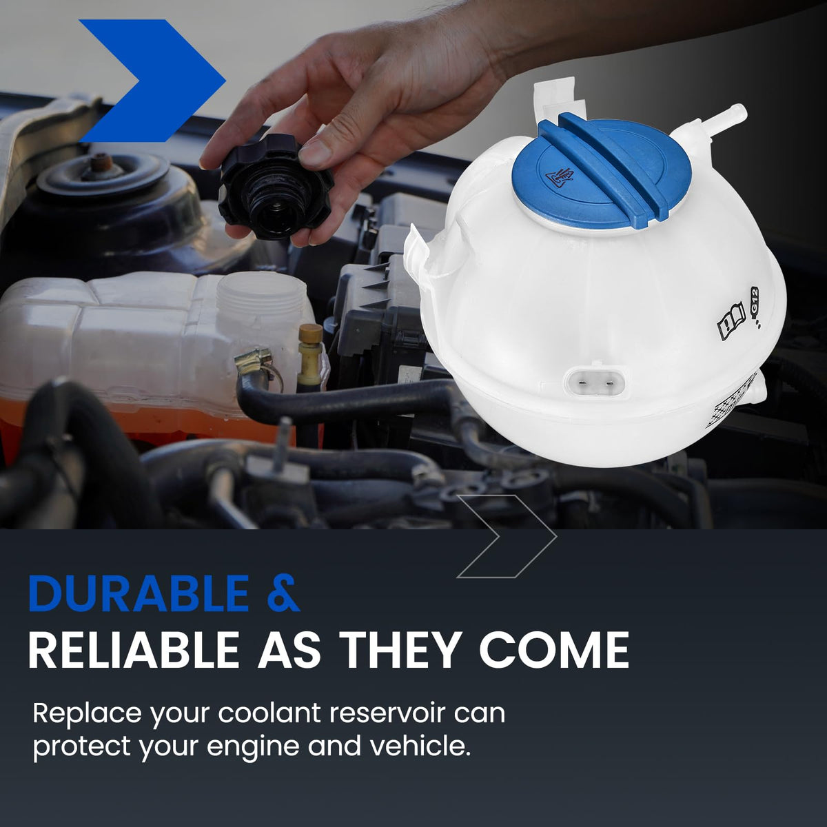 SYKRSS lifestyle image in garage during repair showing ease of DIY installation benefit