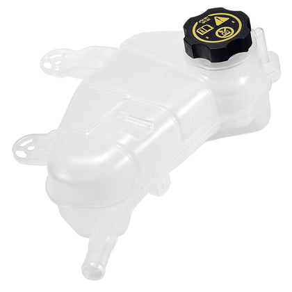 SYKRSS front view of coolant reservoir showing OE fit and shape benefit