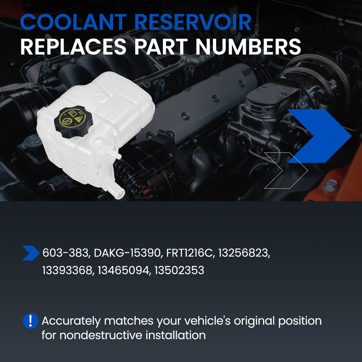 SYKRSS side view level window for quick coolant checks without opening cap
