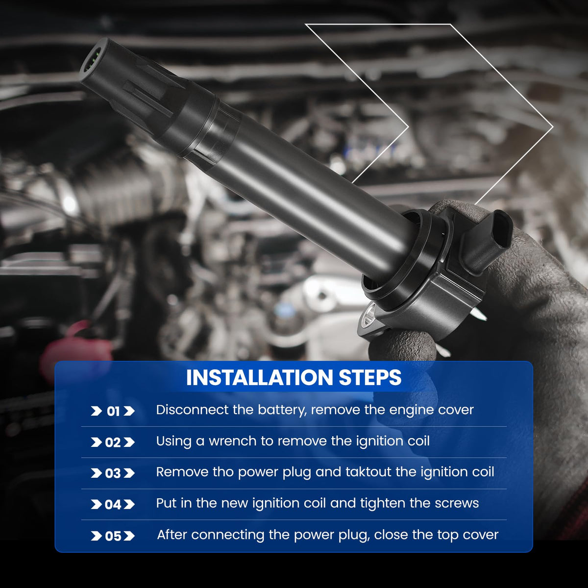 SYKRSS spark plug seated in cylinder head showing correct install and combustion benefit