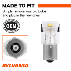 SYLVANIA bulb installed as a backup light demonstrating improved visibility