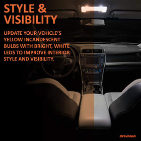 SYLVANIA 3157 ZEVO installed in tail lamp demonstrating improved visibility for safety
