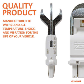 SYLVANIA ZEVO bulbs being installed in a garage showing simple DIY replacement benefits
