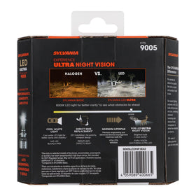 SYLVANIA 9005 LED Ultra compact profile highlighting small form and easy fit