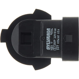SYLVANIA 9006 lifestyle night driving view showing clear road illumination benefit