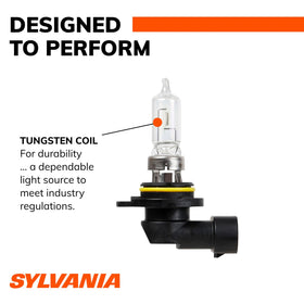 SYLVANIA 9012 connector and base detail showing secure electrical fit