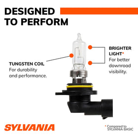 SYLVANIA 9012 XtraVision two bulbs side-by-side showing paired replacement consistency benefit