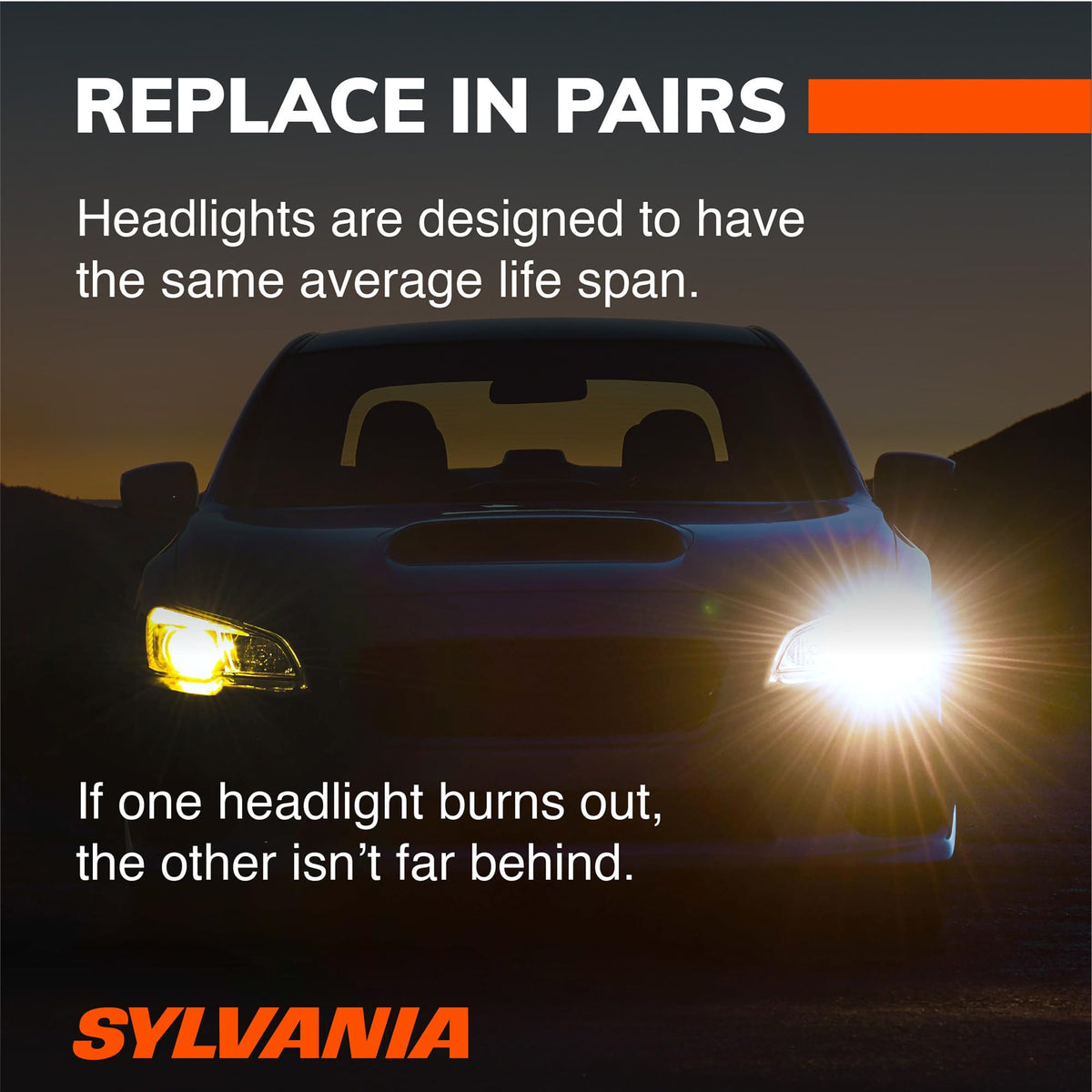SYLVANIA brand label and specs for authenticity verification