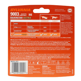SYLVANIA close-up filament detail highlighting brighter output