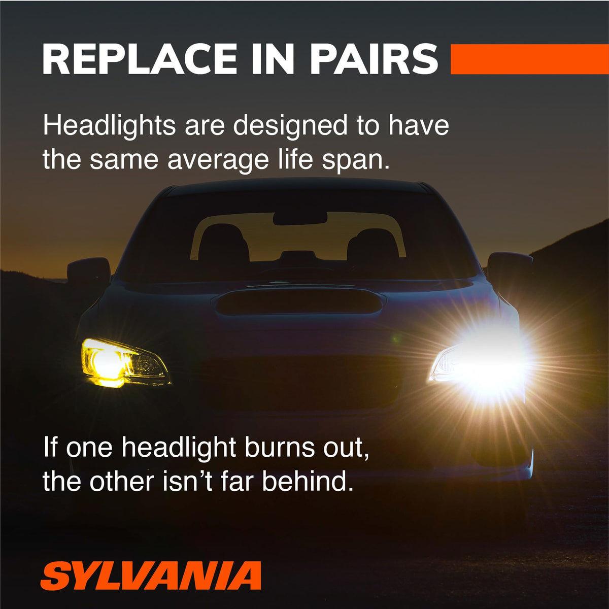 SYLVANIA H11 XtraVision package label and specs confirming exact fit