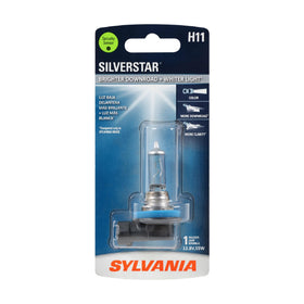 SYLVANIA H11 SilverStar front packaging showing product and branding for confidence
