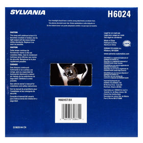 SYLVANIA H6024 lens close-up highlighting optical detail for improved contrast