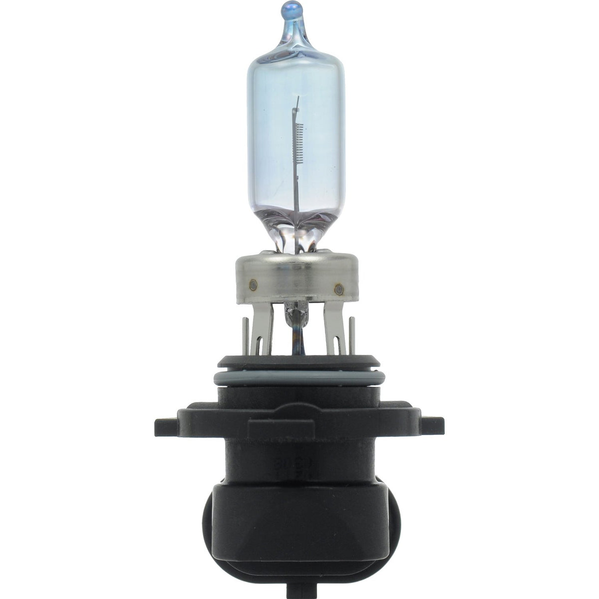 SYLVANIA SilverStar 9005 installed in headlamp demonstrating whiter beam