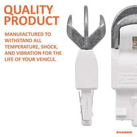 SYLVANIA ZEVO 7443 shown in garage during DIY install for convenience