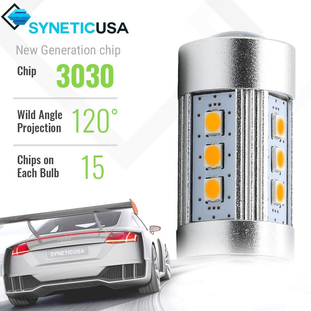 Syneticusa close-up of 15-LED array highlighting high-output chips and improved visibility