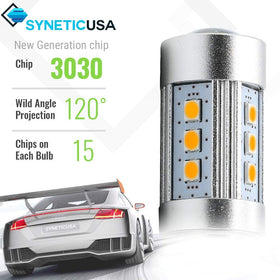 Syneticusa close-up of 15-LED array highlighting high-output chips and improved visibility