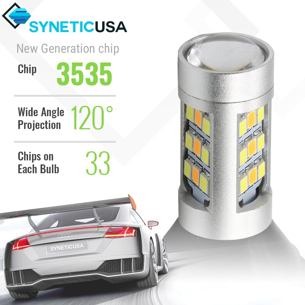 Syneticusa close-up of 33-LED array highlighting balanced brightness