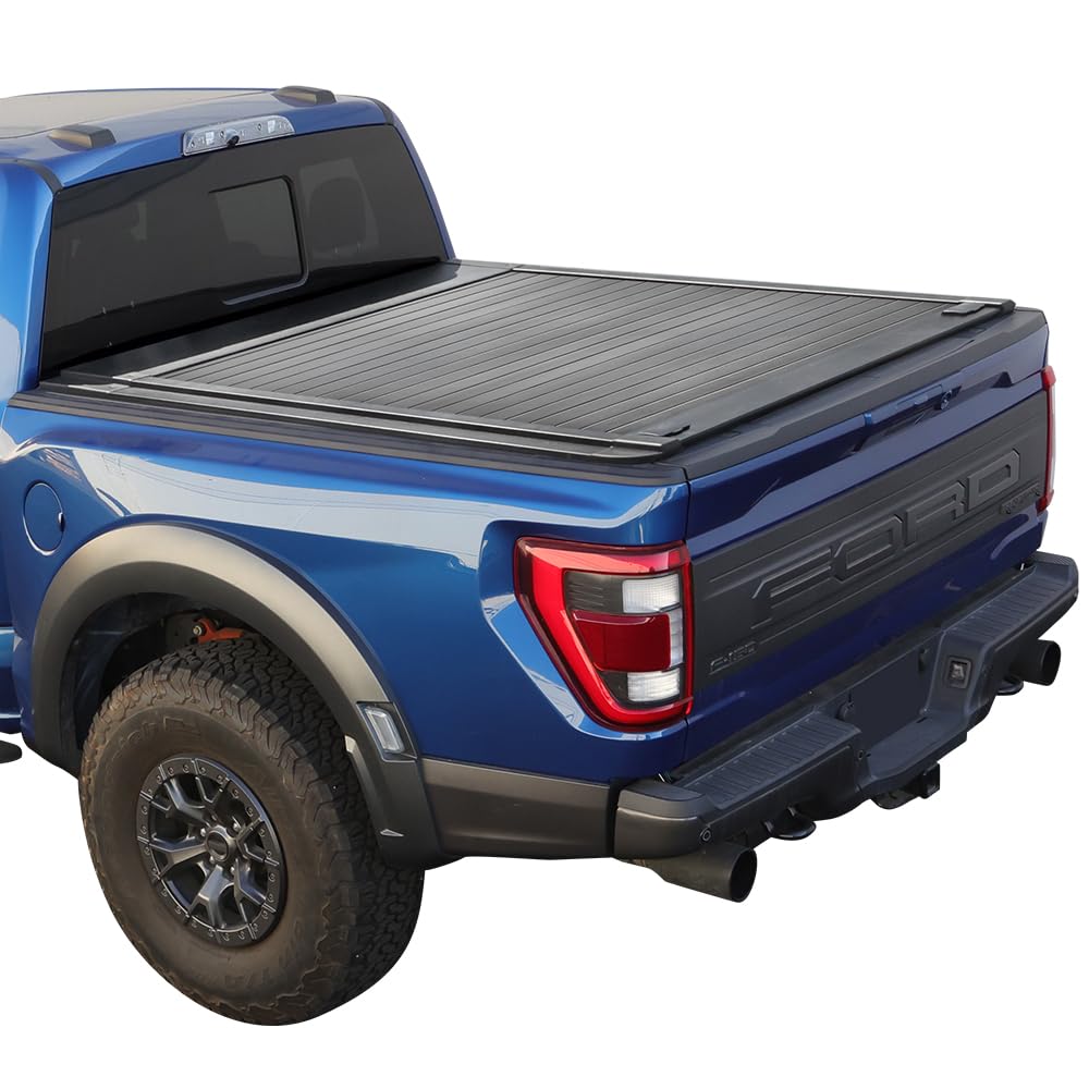 Syneticusa front view on F-150 showing sleek low-profile benefit.