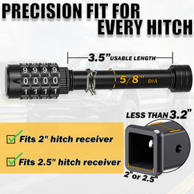 Synrroe close-up of hardened 5/8 inch shaft illustrating heavy-duty strength