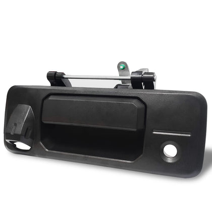 SYOAUTO front view of replacement tailgate handle showing OEM fit benefit