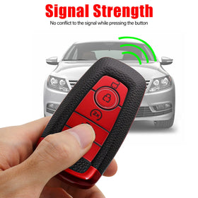 Syodiesn Ford key in hand showing compact scale and improved grip