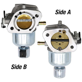 SYOWADA carburetor float bowl closeup showing clean passages for consistent starts
