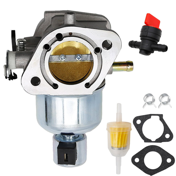 SYOWADA carburetor front view showing mounting points and improved fit