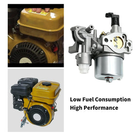 SYOWADA carburetor installed on a Subaru Robin engine demonstrating compatibility