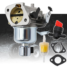 SYOWADA carburetor next to ruler showing compact size for easy replacement