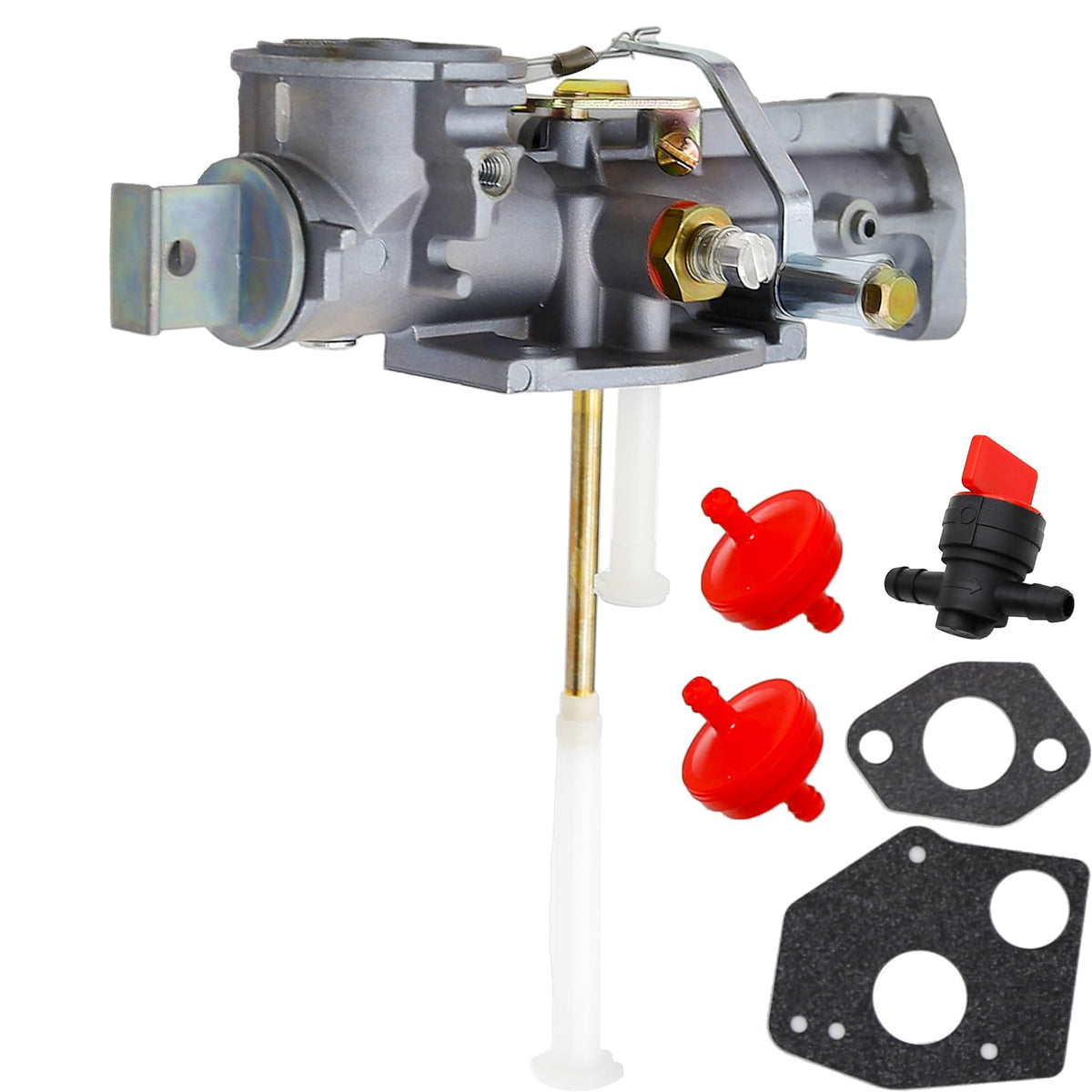 SYOWADA carburetor top detail highlighting throttle bore and machining quality