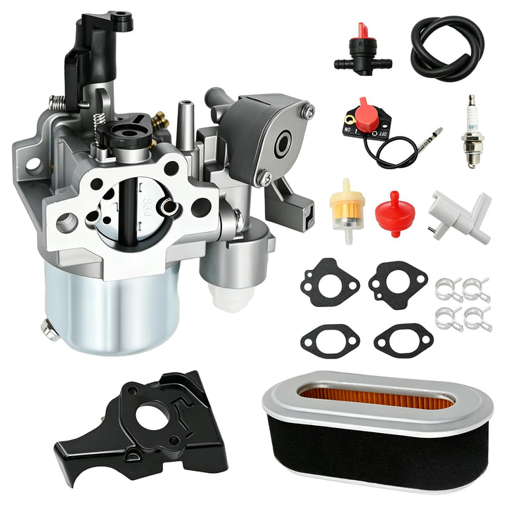 SYOWADA front view of carburetor kit showing complete parts for quick replacement