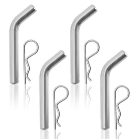 SYOWADA front view of hitch pin showing solid steel strength and durability